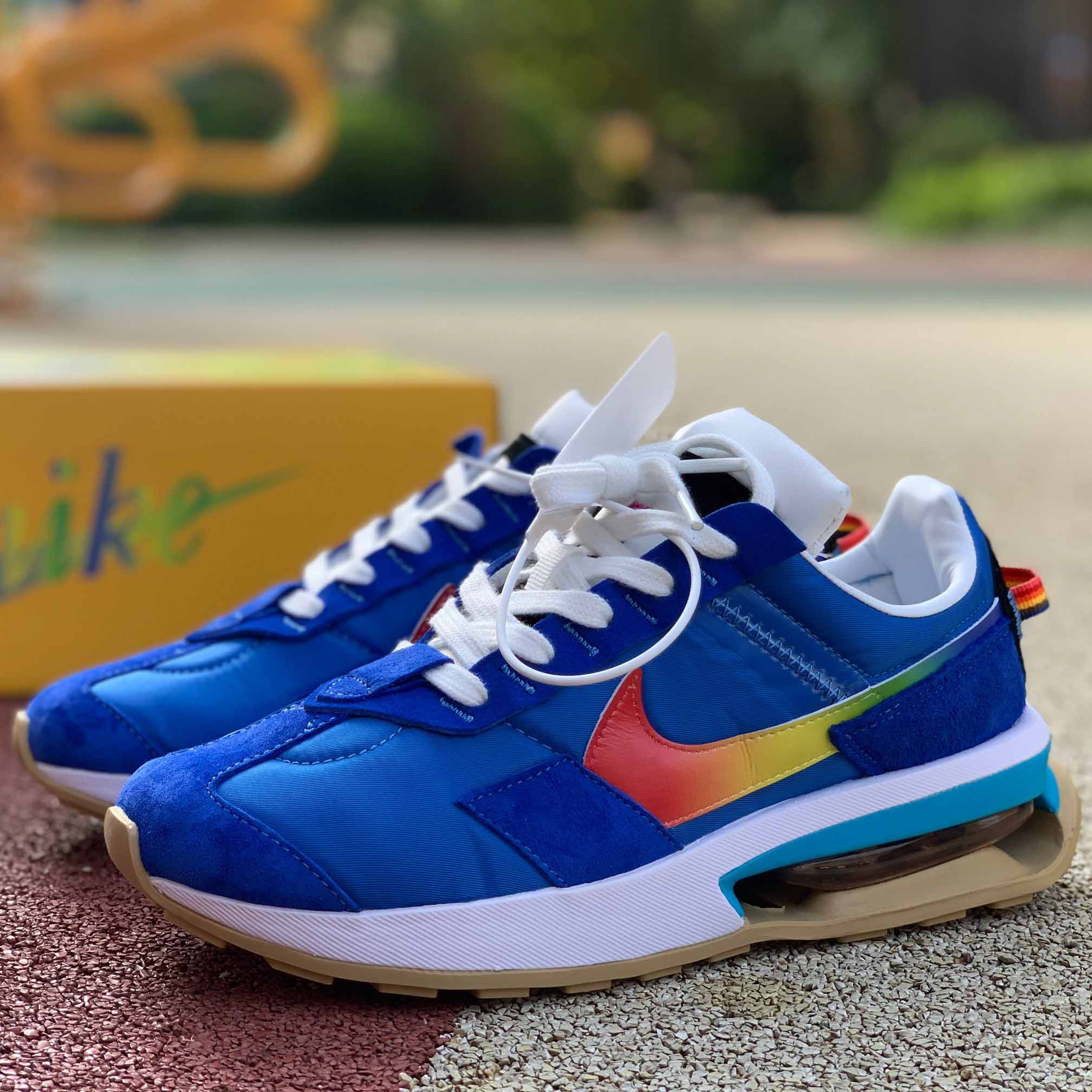 Nike Air Max 270 Pre-Day Blue Multi - FashionPlug