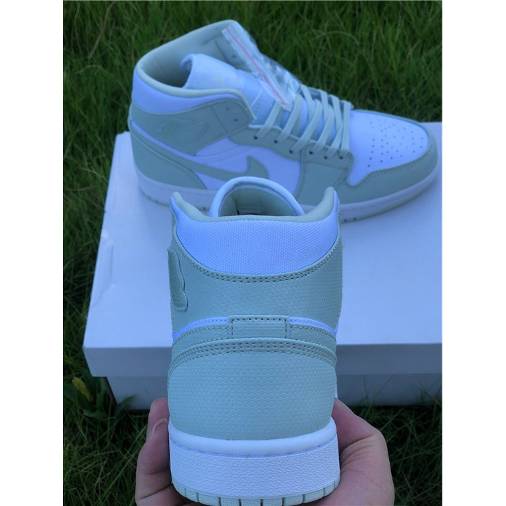 Jordan AJ1 Mid WMNS Spruce Aura CV5280-103 - FashionPlug
