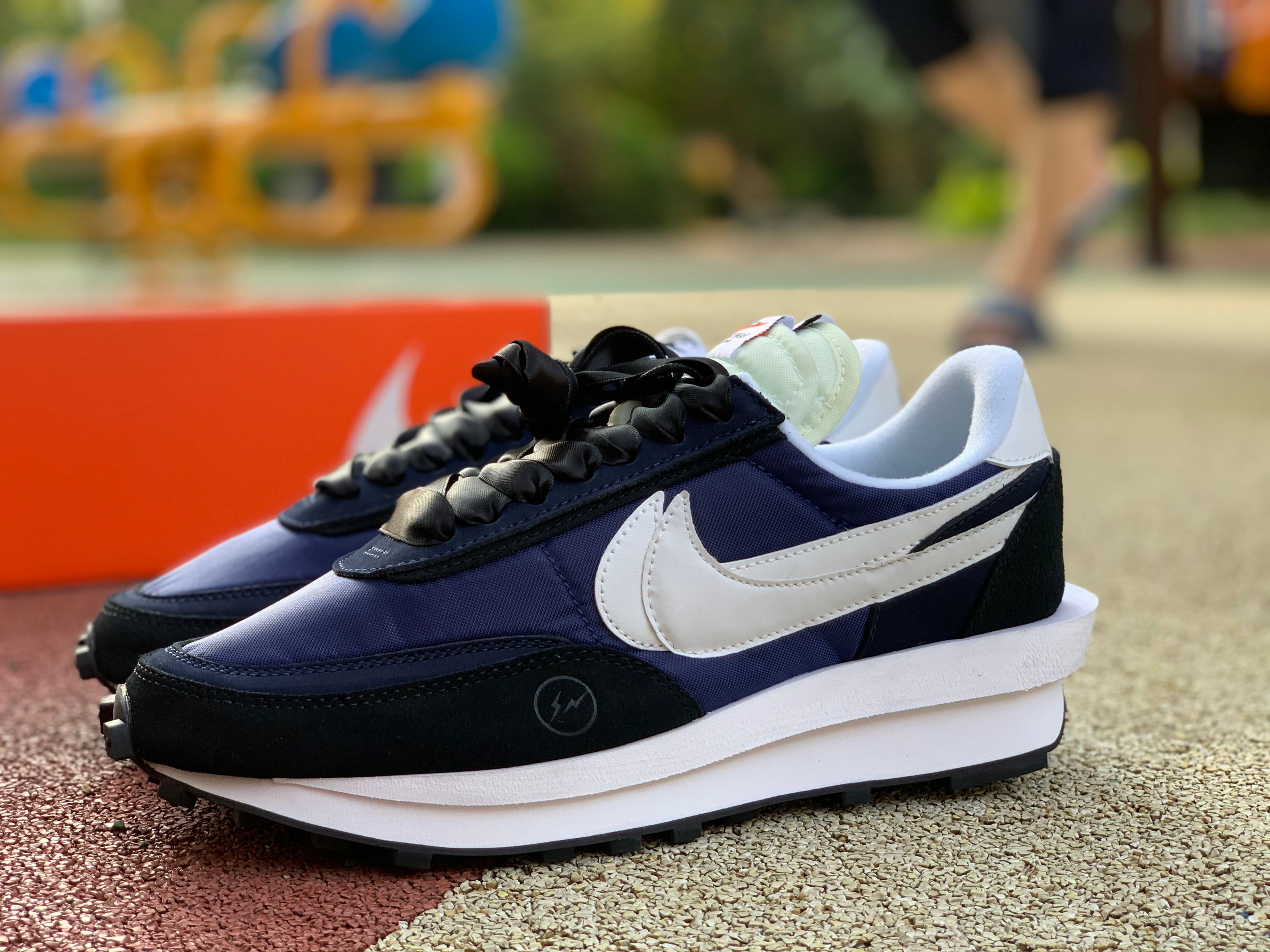 Sacai X Nike Lvd Waffle X Fragment Design - FashionPlug