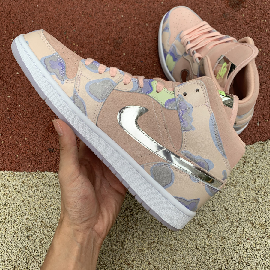 Jordan AJ1 Mid SE WMNS "P(Her)spective" - FashionPlug