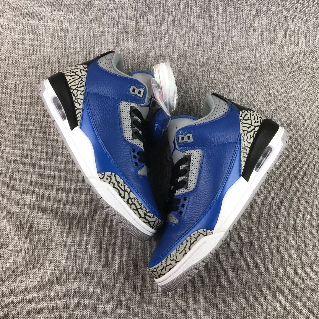 Jordan AJ3 Retro 'Sport Blue' - FashionPlug