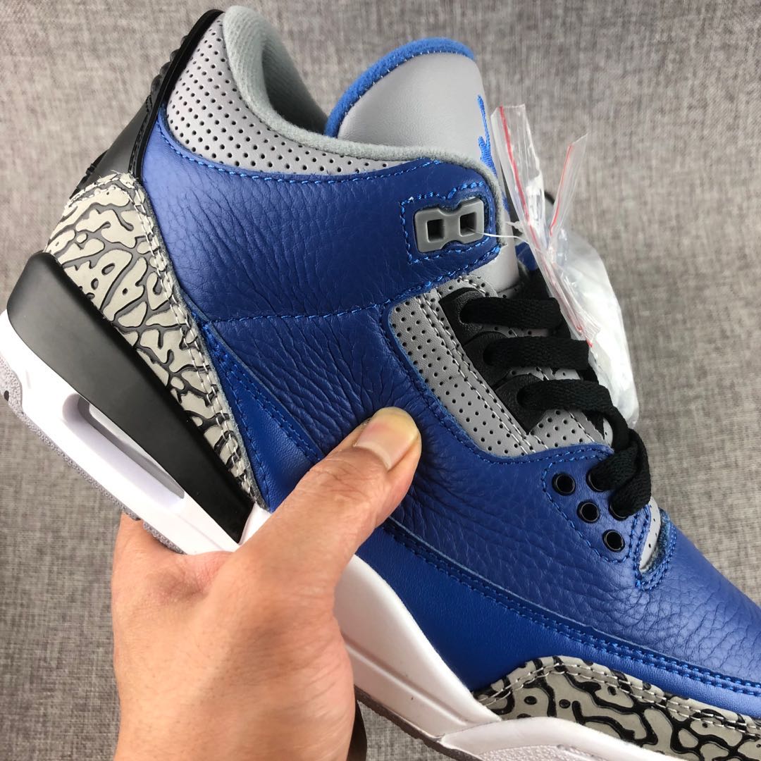 Jordan AJ3 Retro 'Sport Blue' - FashionPlug