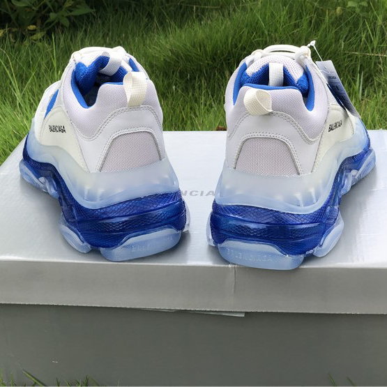 Balenciaga Sneaker Tess.Gomma White Blue - FashionPlug