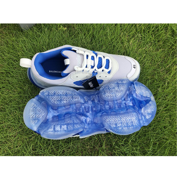Balenciaga Sneaker Tess.Gomma White Blue - FashionPlug