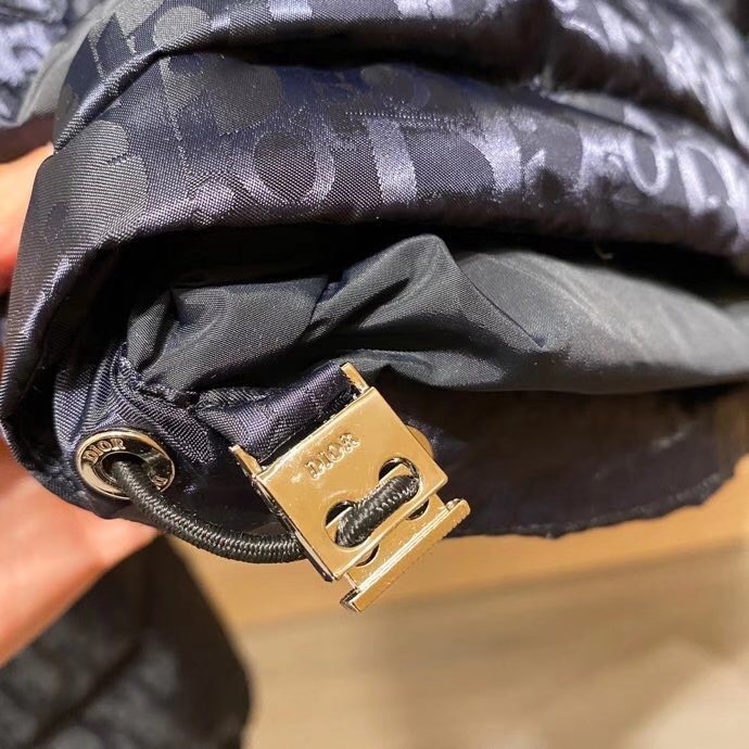 Dior Oblique Print Down Puffer Jacket - FashionPlug