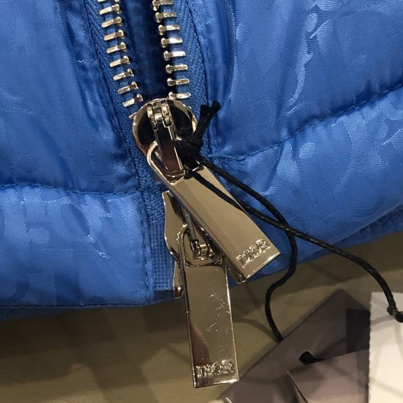 Dior Oblique Print Down Puffer Jacket - FashionPlug