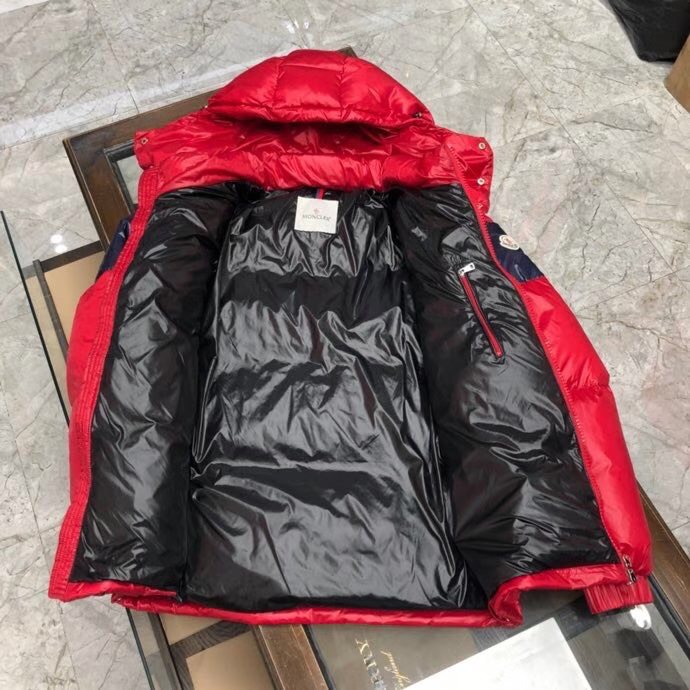 Moncler Logo Patch Padded Jacket - FashionPlug