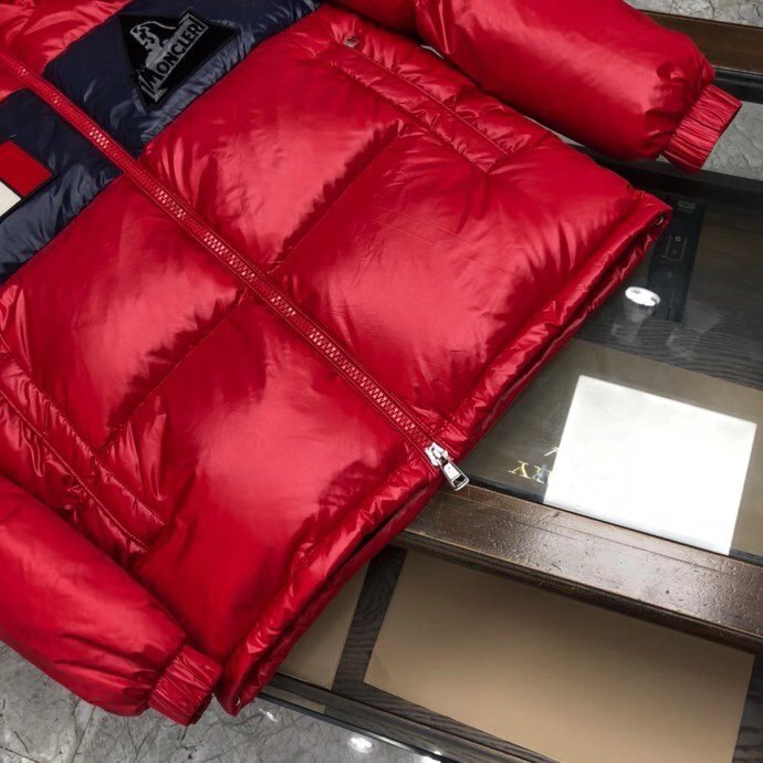 Moncler Logo Patch Padded Jacket - FashionPlug