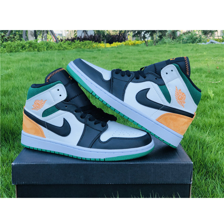 Jordan Air 1 Mid SE Oakland 852542-101 - FashionPlug