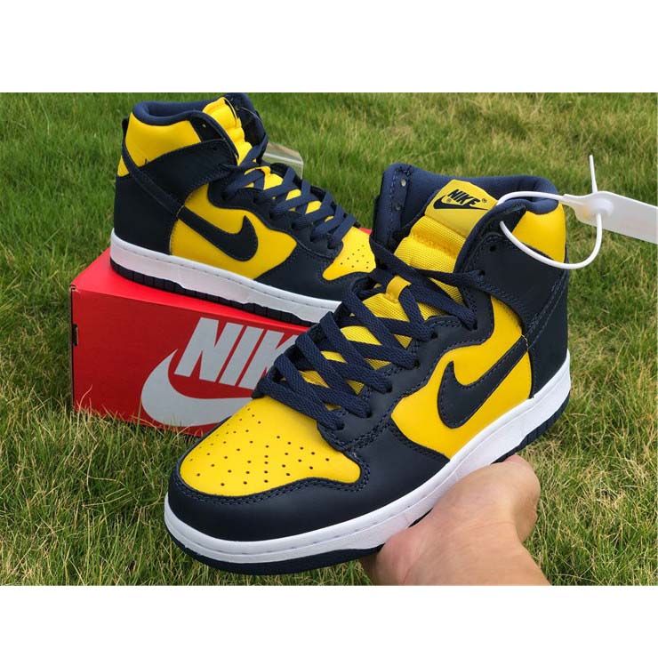 Nike Dunk High 'Michigan' CZ8149-700  - FashionPlug