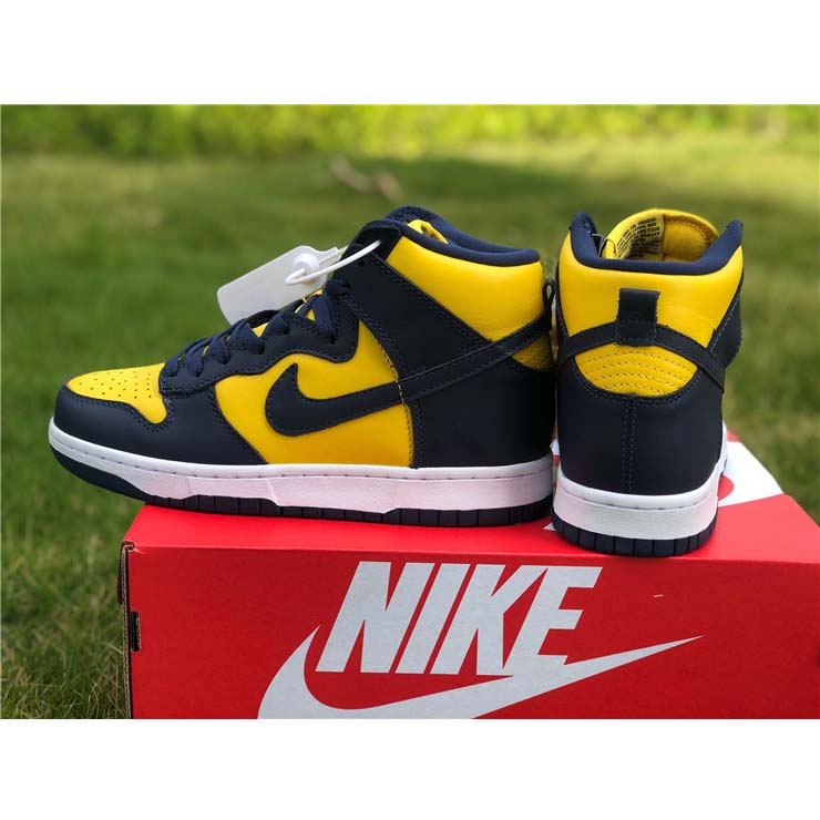 Nike Dunk High 'Michigan' CZ8149-700  - FashionPlug