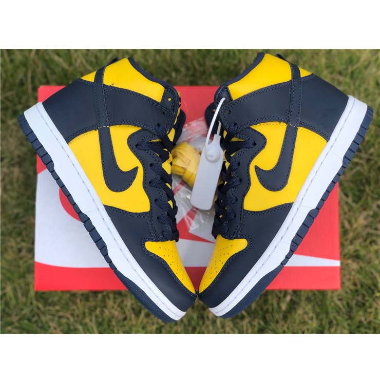 Nike Dunk High 'Michigan' CZ8149-700  - FashionPlug