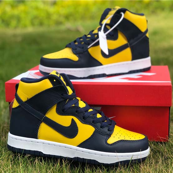 Nike Dunk High 'Michigan' CZ8149-700  - FashionPlug