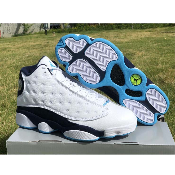 Jordan Air 13 Dark Powder Blue 414571-144 - FashionPlug