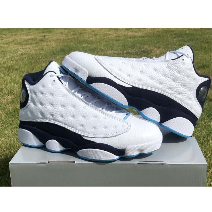 Jordan Air 13 Dark Powder Blue 414571-144 - FashionPlug