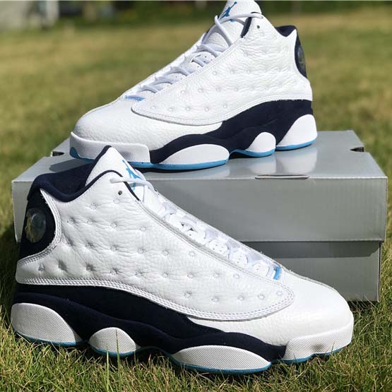 Jordan Air 13 Dark Powder Blue 414571-144 - FashionPlug