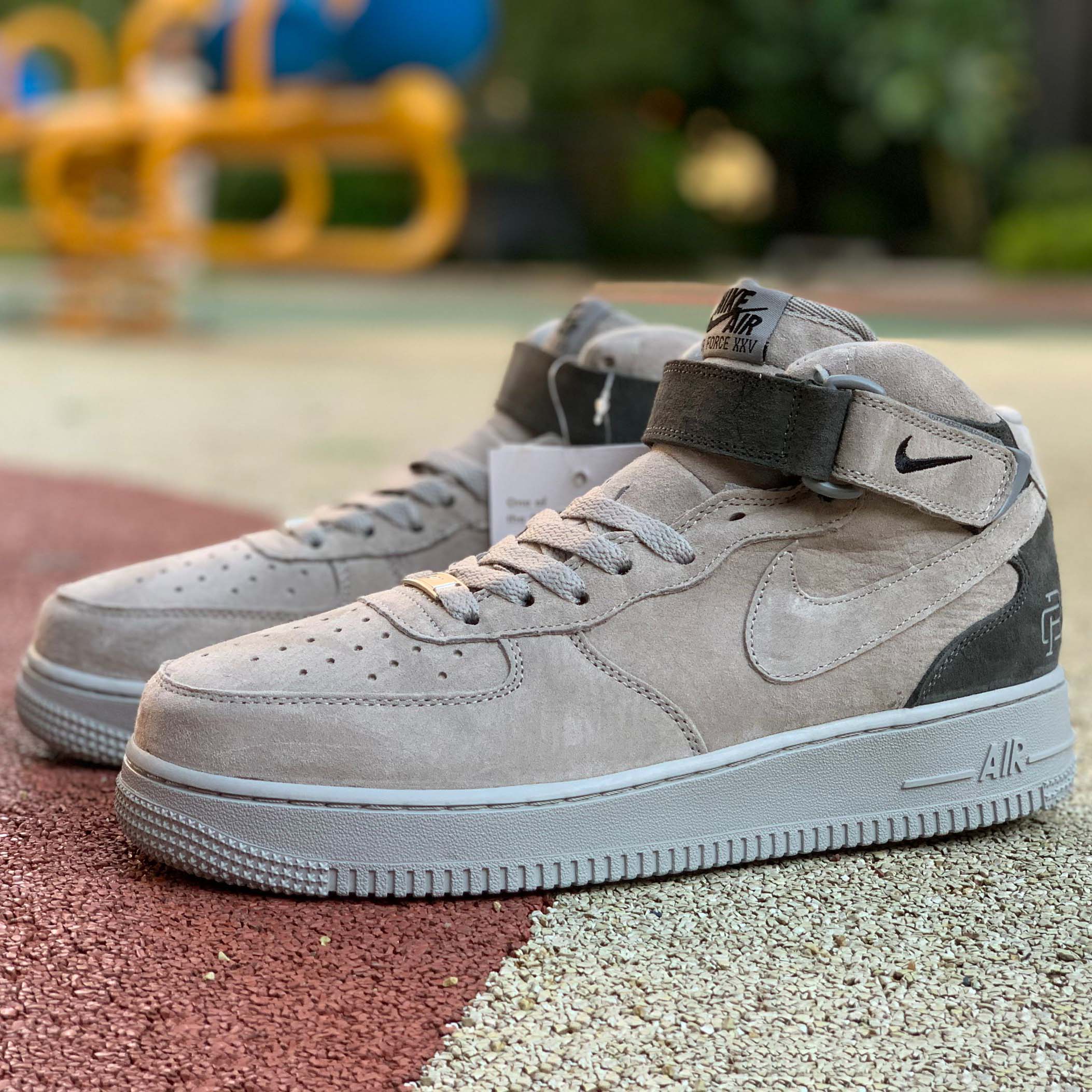 Nike Air Force 1 Mid Classic Dark Grey 807618-200 - FashionPlug