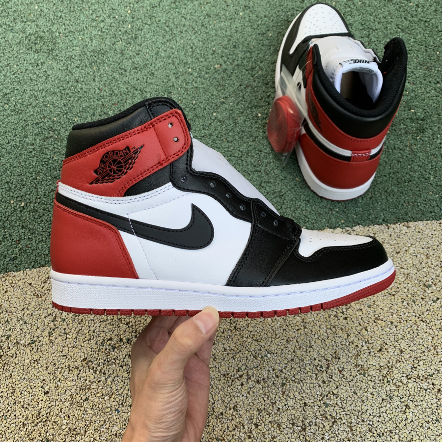 Jordan Air 1 Retro Black Toe 555088-125 - FashionPlug