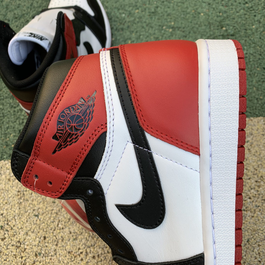 Jordan Air 1 Retro Black Toe 555088-125 - FashionPlug