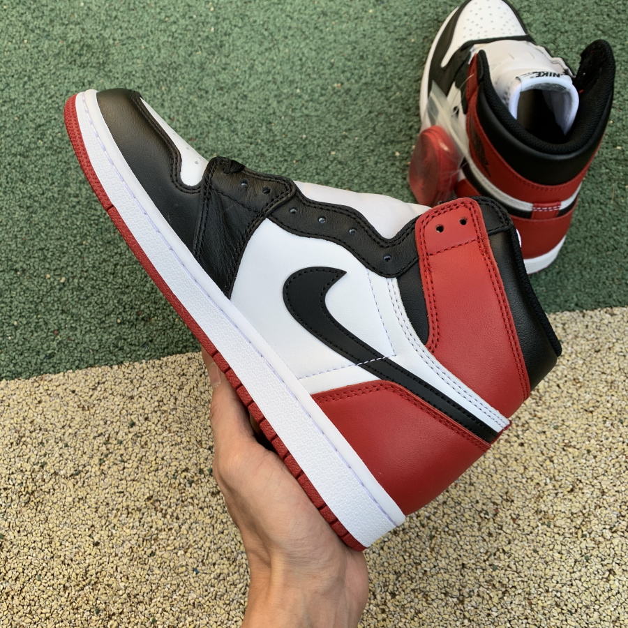 Jordan Air 1 Retro Black Toe 555088-125 - FashionPlug