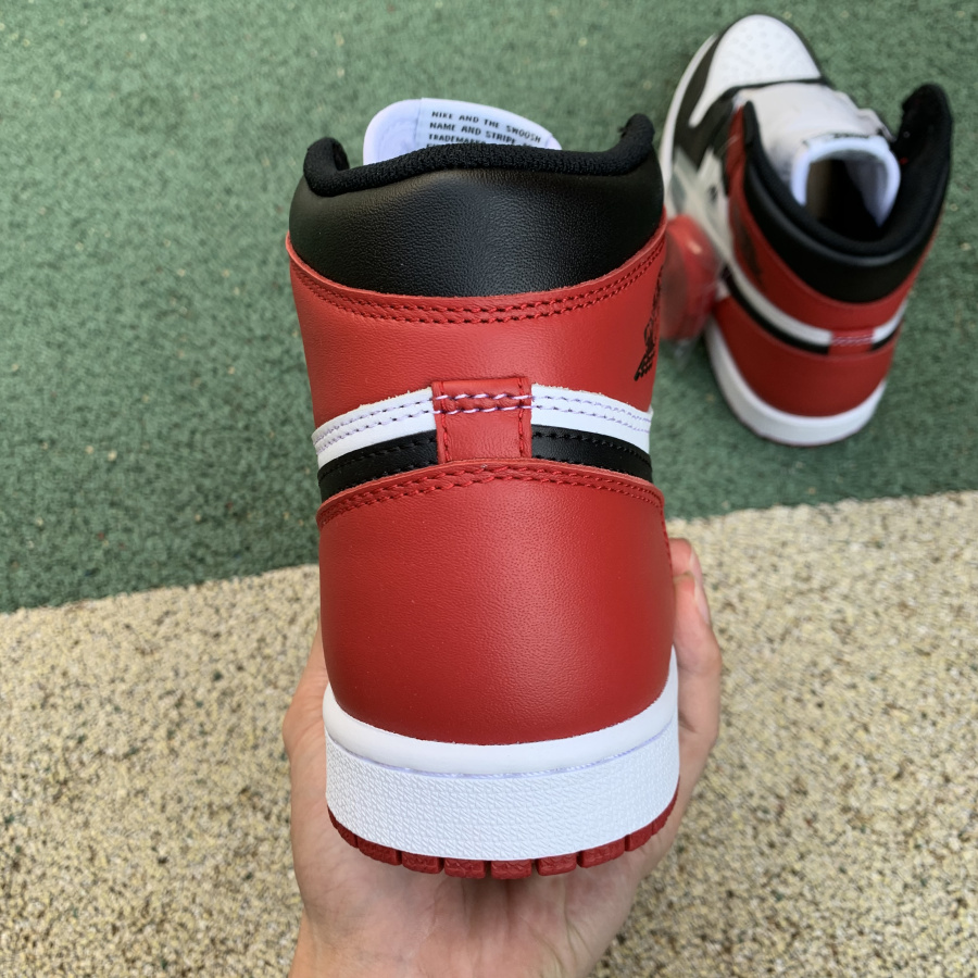 Jordan Air 1 Retro Black Toe 555088-125 - FashionPlug