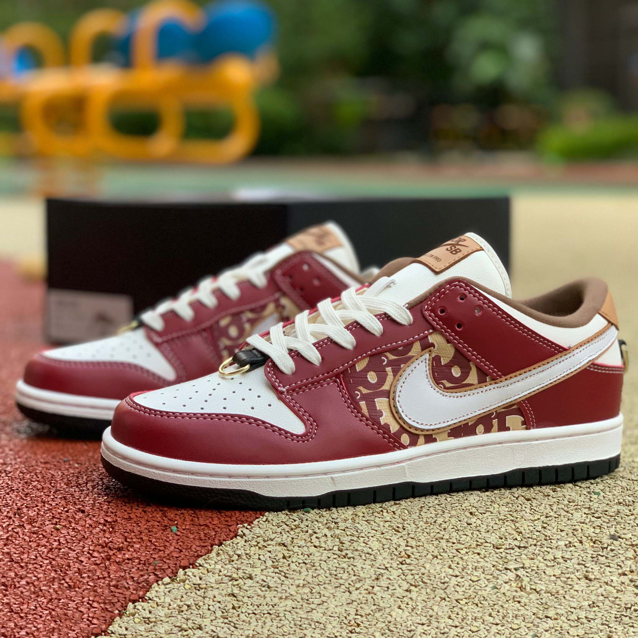 Nike Dunk Low Navy White Sneaker CN6818-003  - FashionPlug