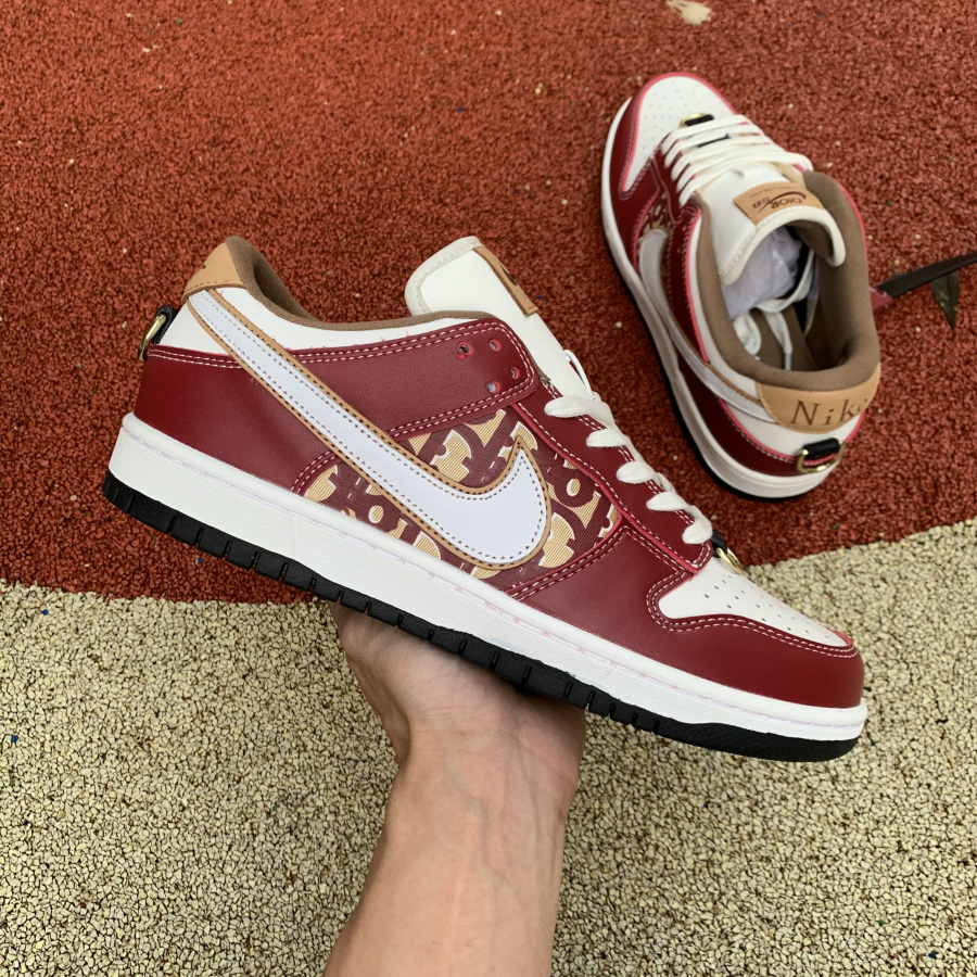 Nike Dunk Low Navy White Sneaker CN6818-003  - FashionPlug