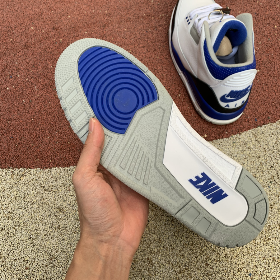 Jordan  Fragment X Air 3 White/Royal Blue-Black DA3595-040 - FashionPlug
