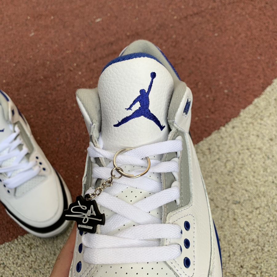 Jordan  Fragment X Air 3 White/Royal Blue-Black DA3595-040 - FashionPlug