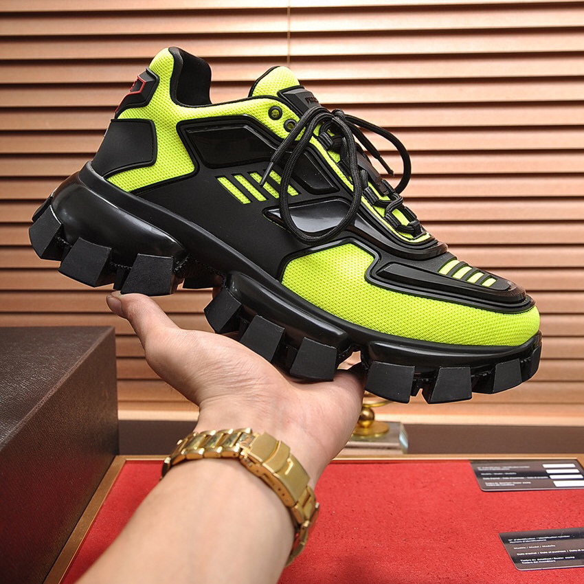 Prada Cloudbust Thunder Knit Sneakers  - FashionPlug