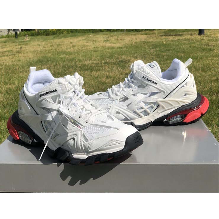 Balenciaga Track.2 Open Sneakers - FashionPlug
