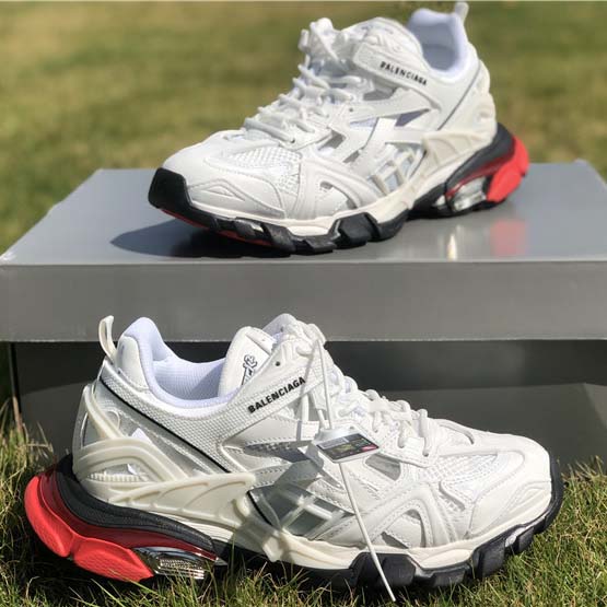 Balenciaga Track.2 Open Sneakers - FashionPlug