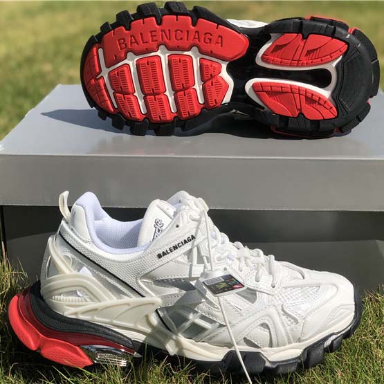 Balenciaga Track.2 Open Sneakers - FashionPlug