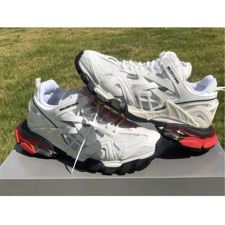 Balenciaga Track.2 Open Sneakers - FashionPlug