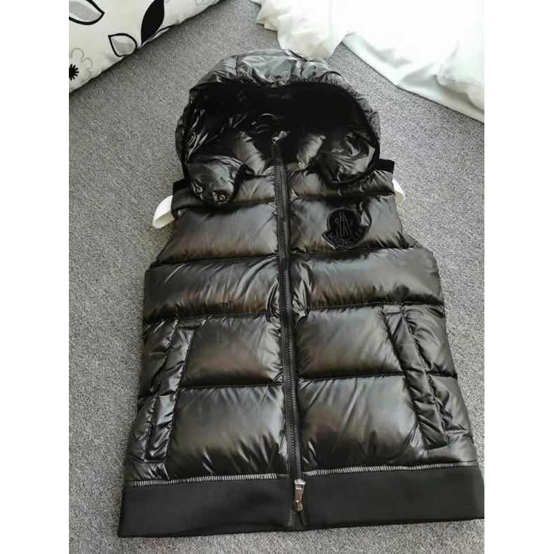 Moncler Ghany Nylon Down Puffer Vest - FashionPlug