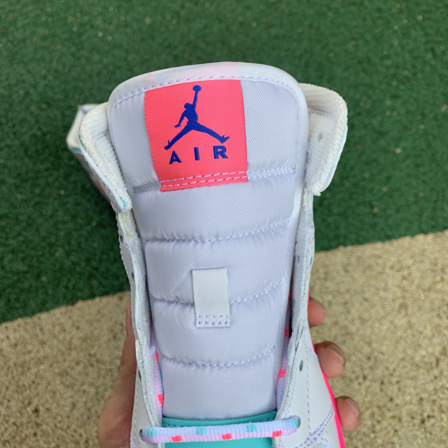 Jordan  Air 1 Mid Digital Pink 555112-102 - FashionPlug