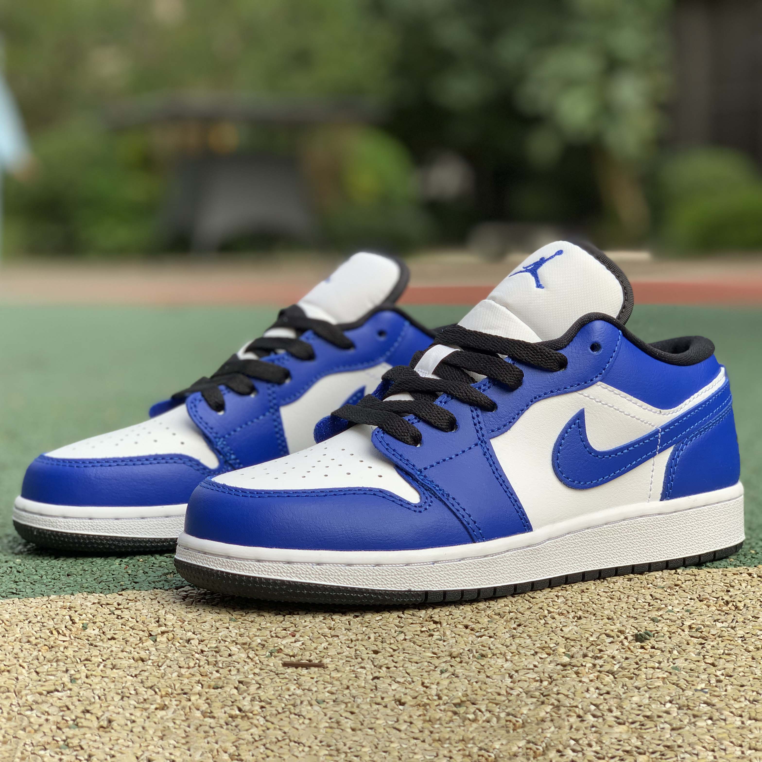 Jordan  Air 1 Low Game Royal 553558-124 - FashionPlug