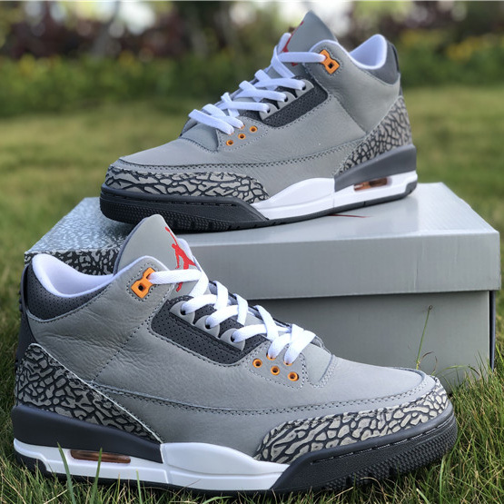 Jordan Air 3 Cool Grey CT8532-012  - FashionPlug