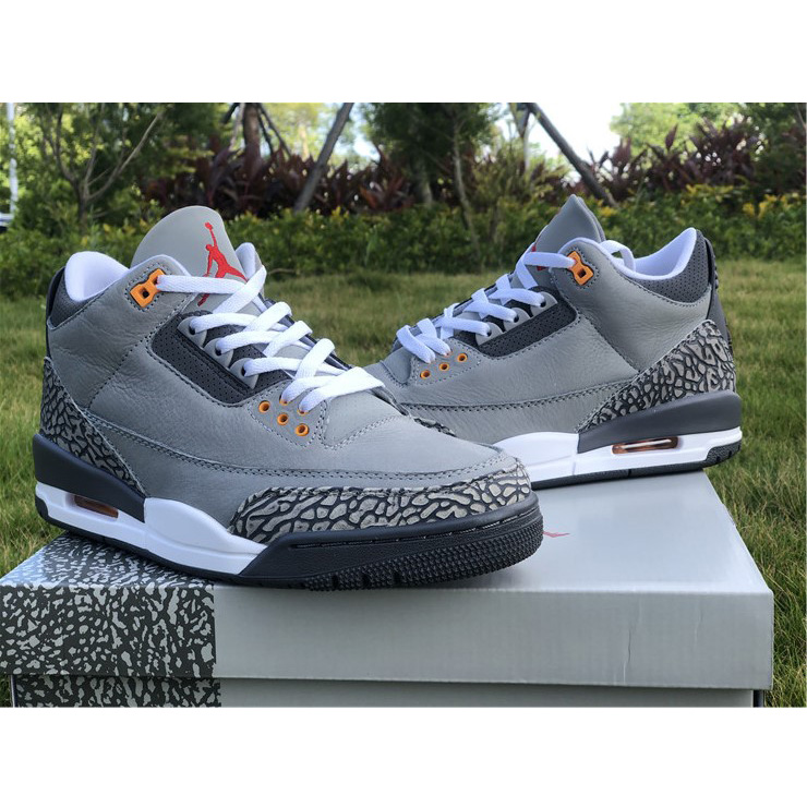 Jordan Air 3 Cool Grey CT8532-012  - FashionPlug