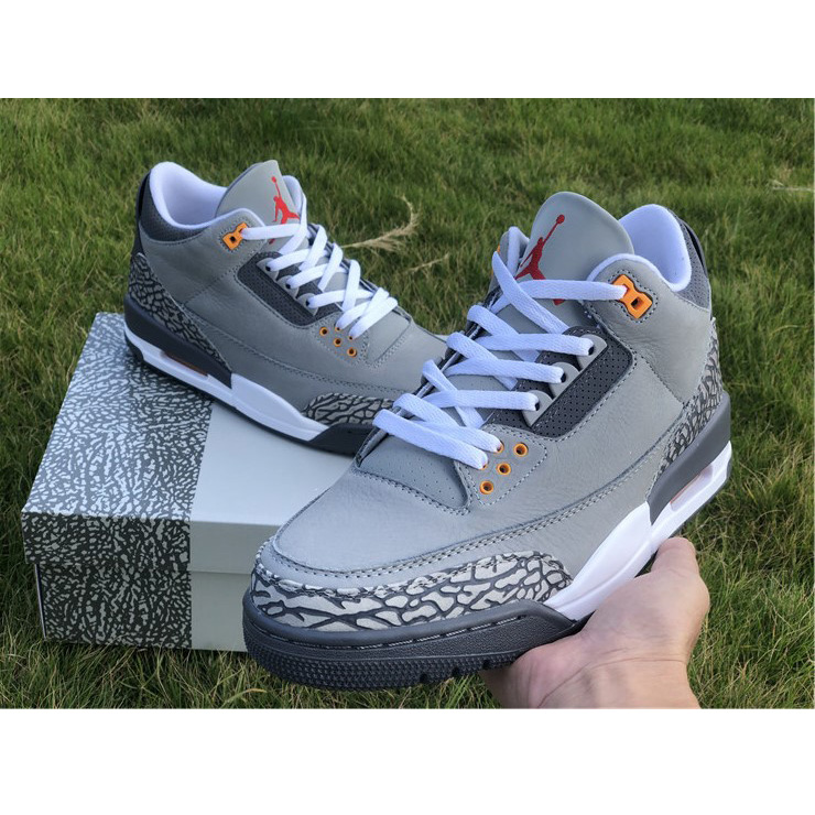 Jordan Air 3 Cool Grey CT8532-012  - FashionPlug