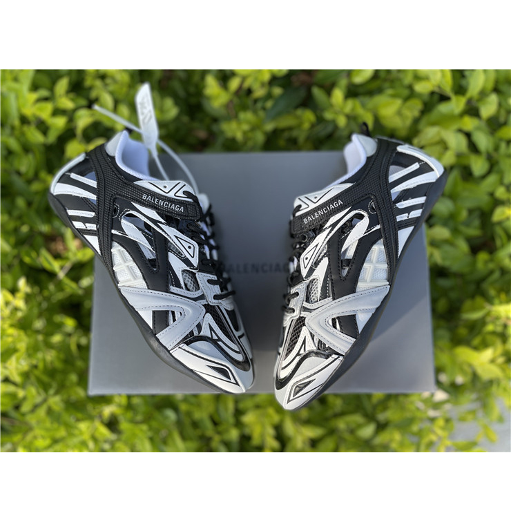Balenciaga Drive Panelled Sneakers - FashionPlug