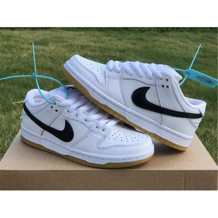 Nike  SB Dunk Low Orange Label White Gum CD2563-100 - FashionPlug