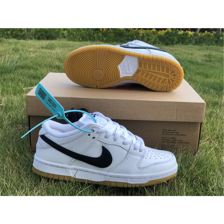 Nike  SB Dunk Low Orange Label White Gum CD2563-100 - FashionPlug