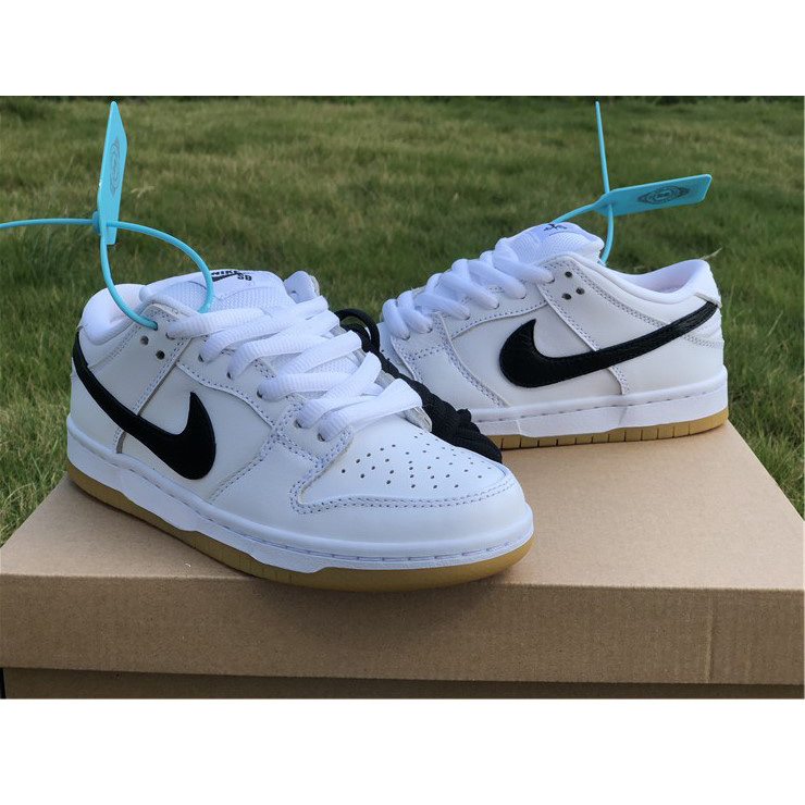 Nike  SB Dunk Low Orange Label White Gum CD2563-100 - FashionPlug