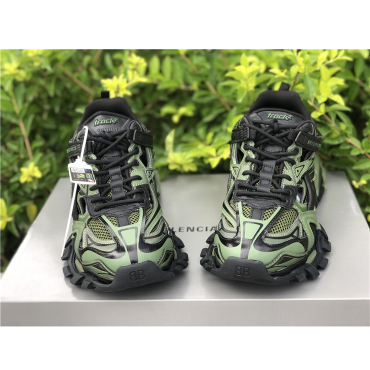 Balenciaga Track.2 Open Sneakers - FashionPlug