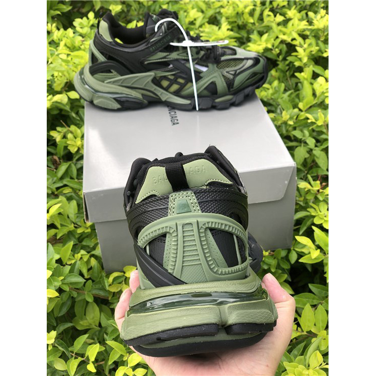 Balenciaga Track.2 Open Sneakers - FashionPlug