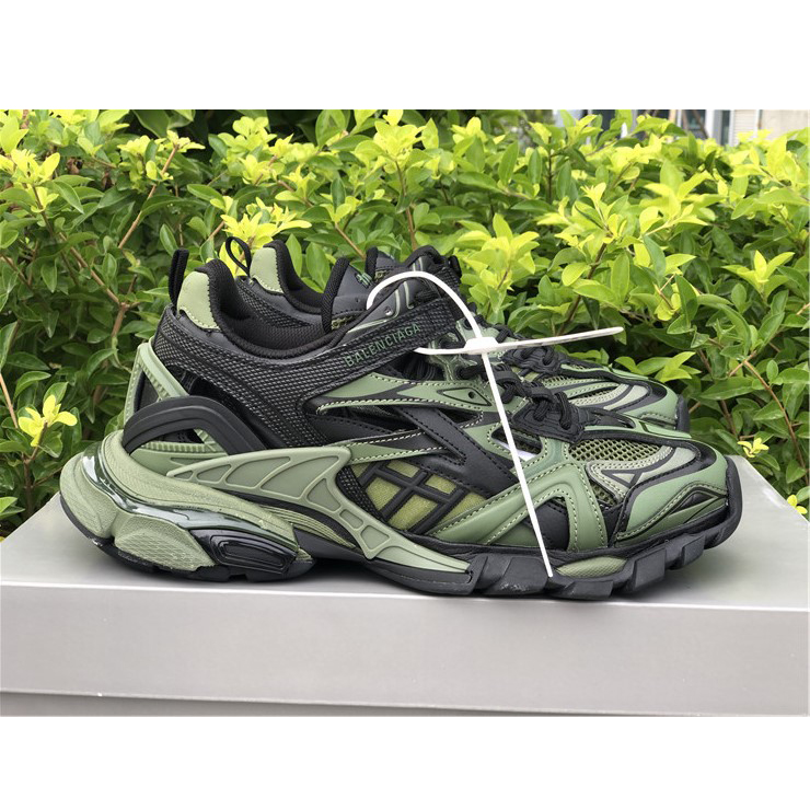 Balenciaga Track.2 Open Sneakers - FashionPlug