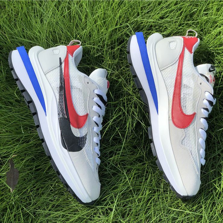 Nike Blazer Mid X Sacai Pioneer Low-Top Double Hook Joint Deconstruction Sneakers  - FashionPlug