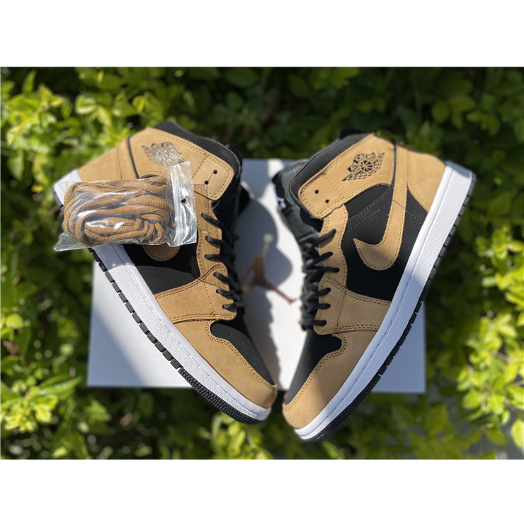 Jordan Air 1 Mid Wheat DB5453-700 - FashionPlug
