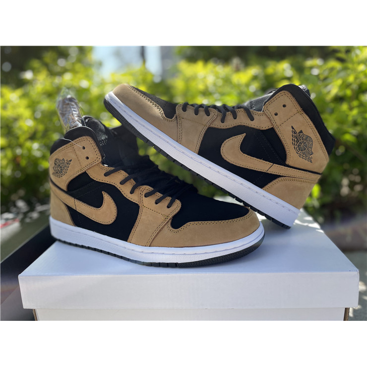 Jordan Air 1 Mid Wheat DB5453-700 - FashionPlug